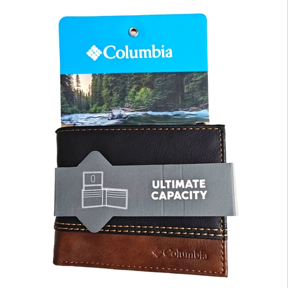 Columbia Bifold with Flip-up ID Window Men's Wallet - Picture 1 of 6